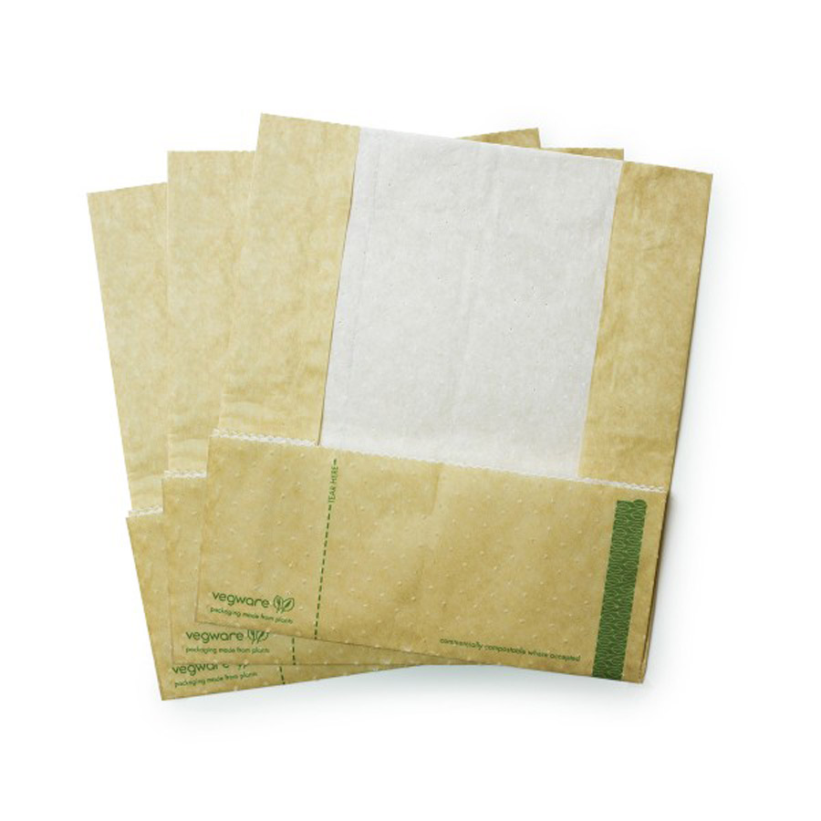 Sandwich Pouch Hot & Crispy 8 x 9 x 10" (500)