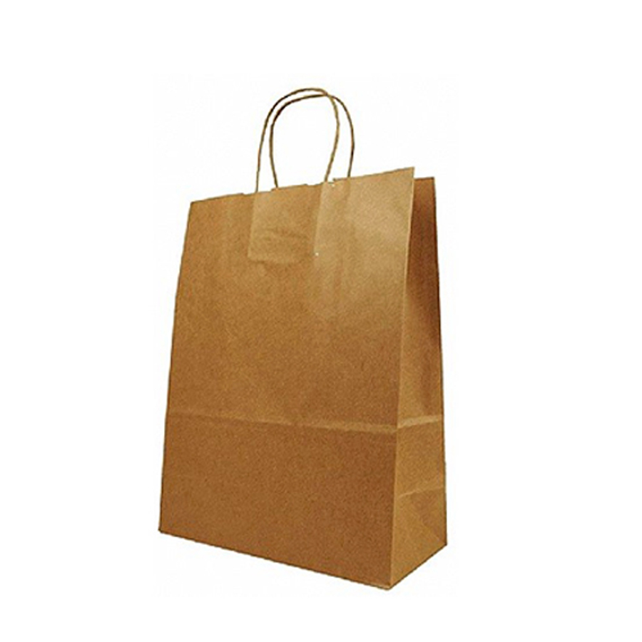 Brown Kraft Heritage Twisted Handle Bags 320 x 140 x 410mm (125)