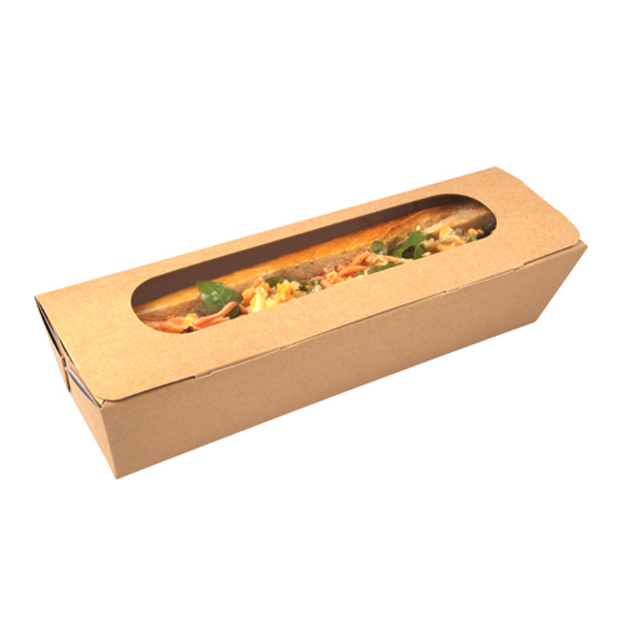 Baguette Box Kraft Tuck-Top (125)