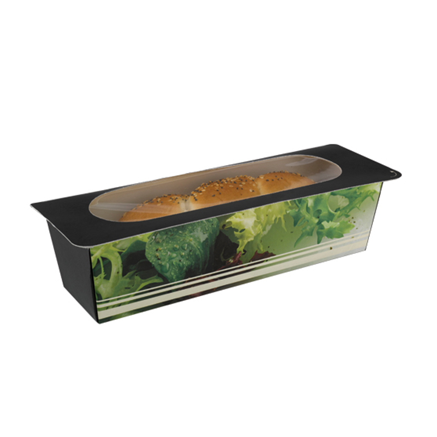 Baguette Box Heat Sealable 240 x 80 x 62mm (400)