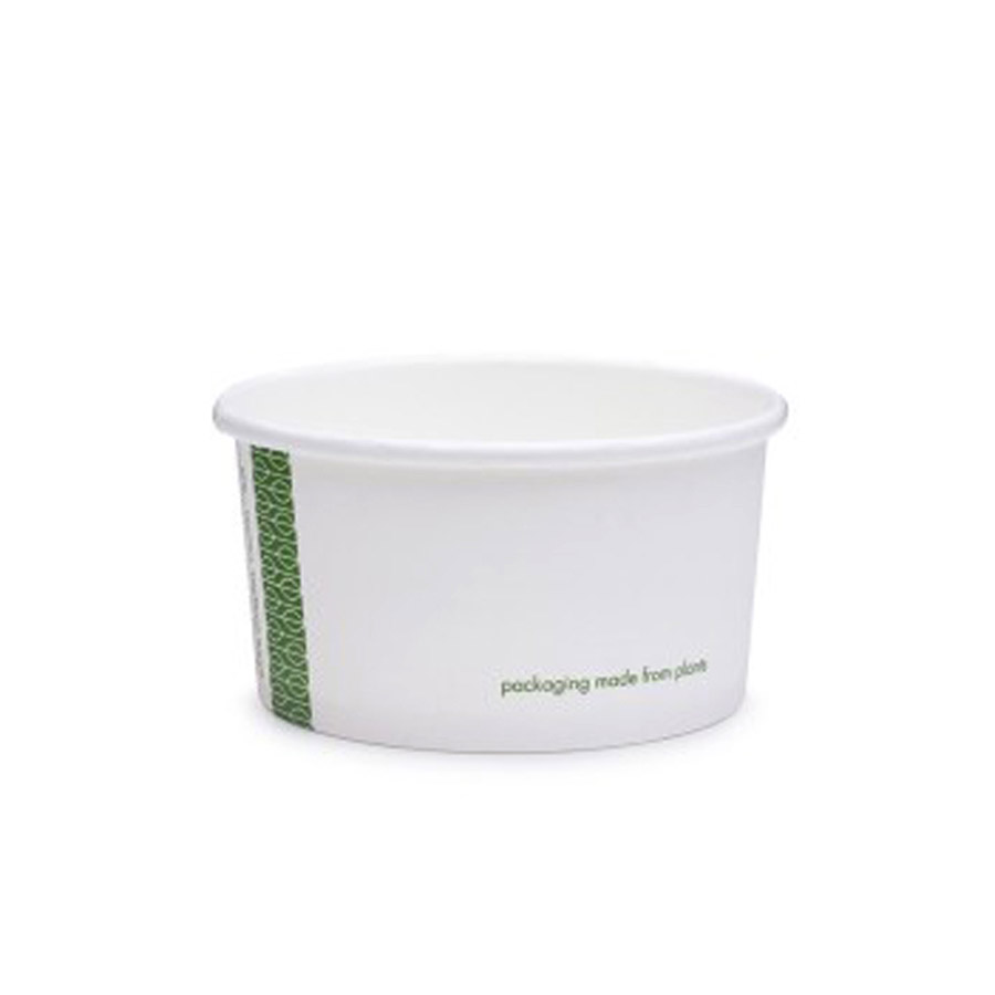 Soup Container White Compostable  Vegware 12oz / 115mm Dia (500)