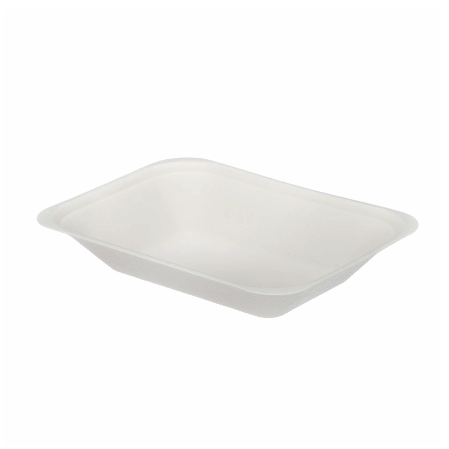 Bagasse Food Tray Size 180 x 135 x 30mm (500)