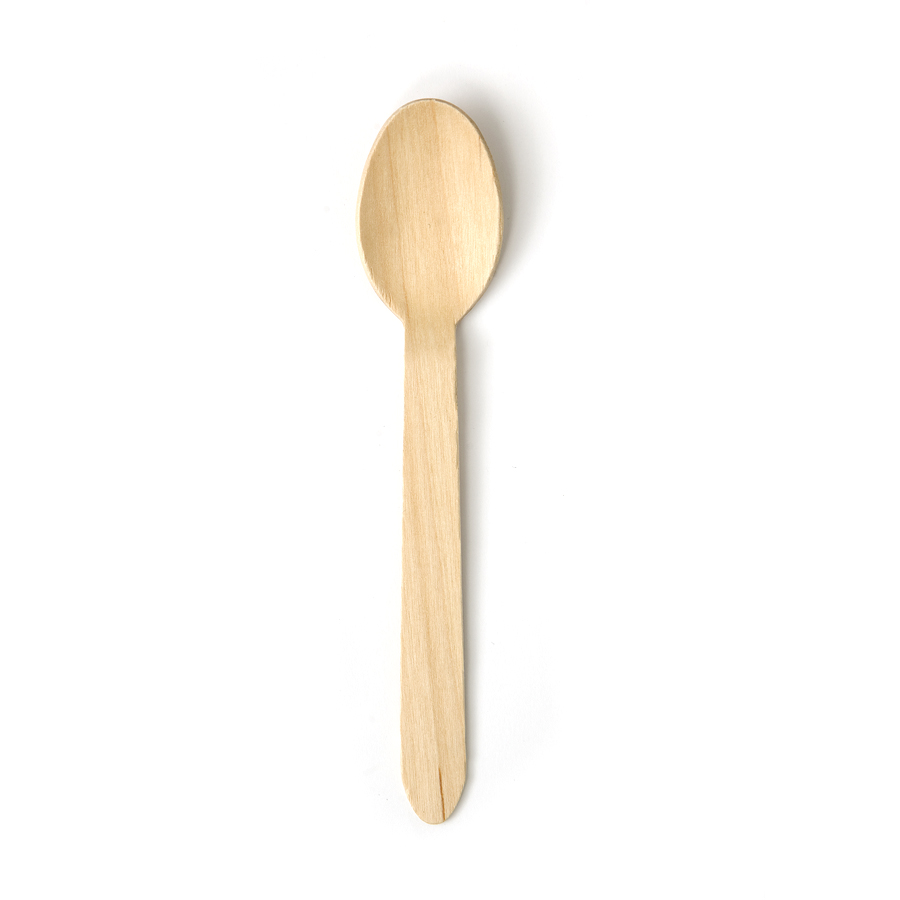 Wooden Spoon Dessert 6.5" 160mm (1000)