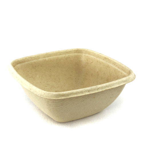 Bagasse BePulp Square Bowl 375ml 13 x 13 x 5cm (300)