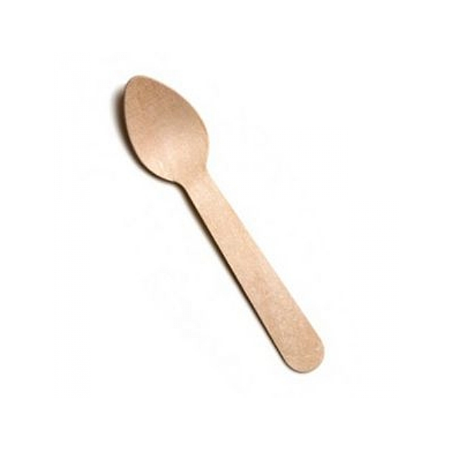 Wooden Teaspoons 110mm 4.3" (1000)