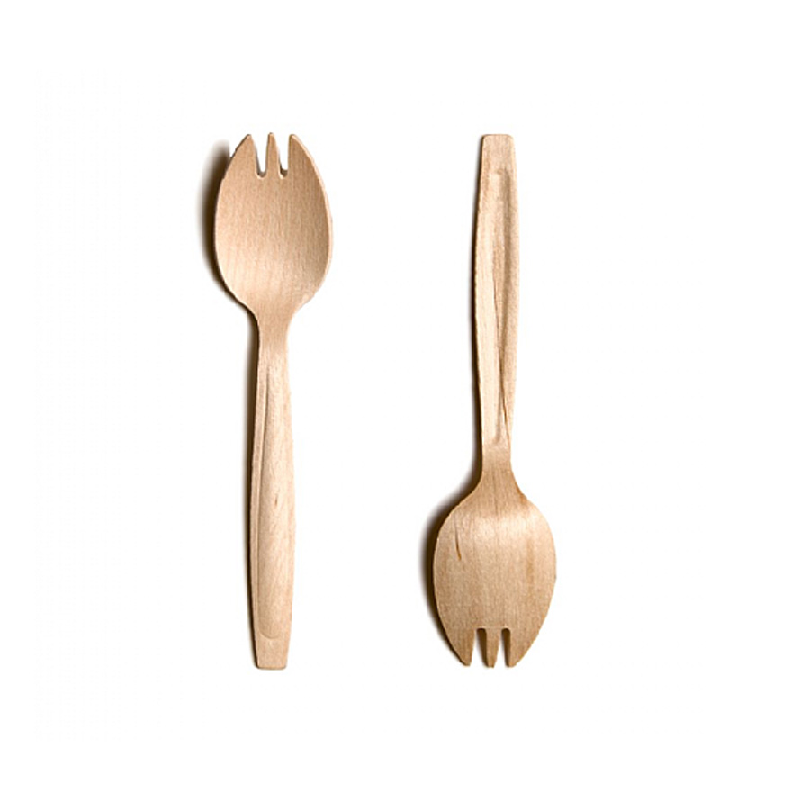 Wooden Spork 147mm 5.8" (1000)