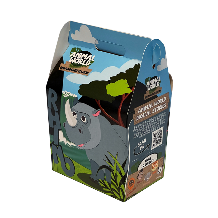 Party Box Animal World 135 x 80 x 100mm (250)