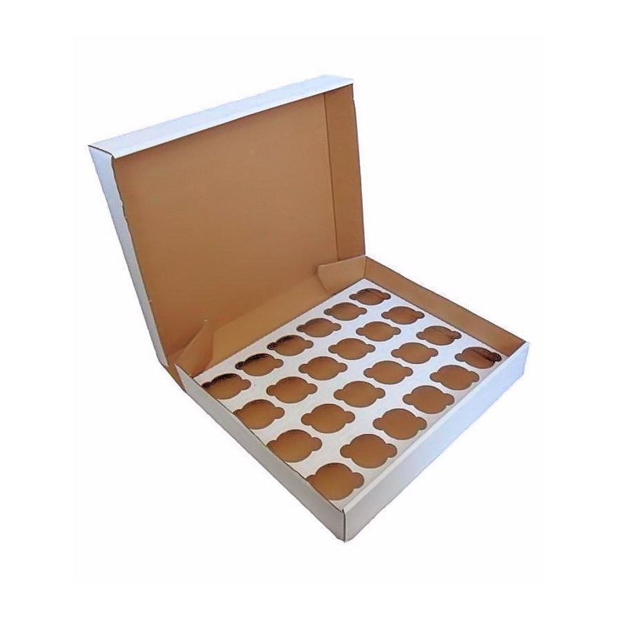 Cupcake Box With Inserts x 24  440 x 375 x 75mm (25)