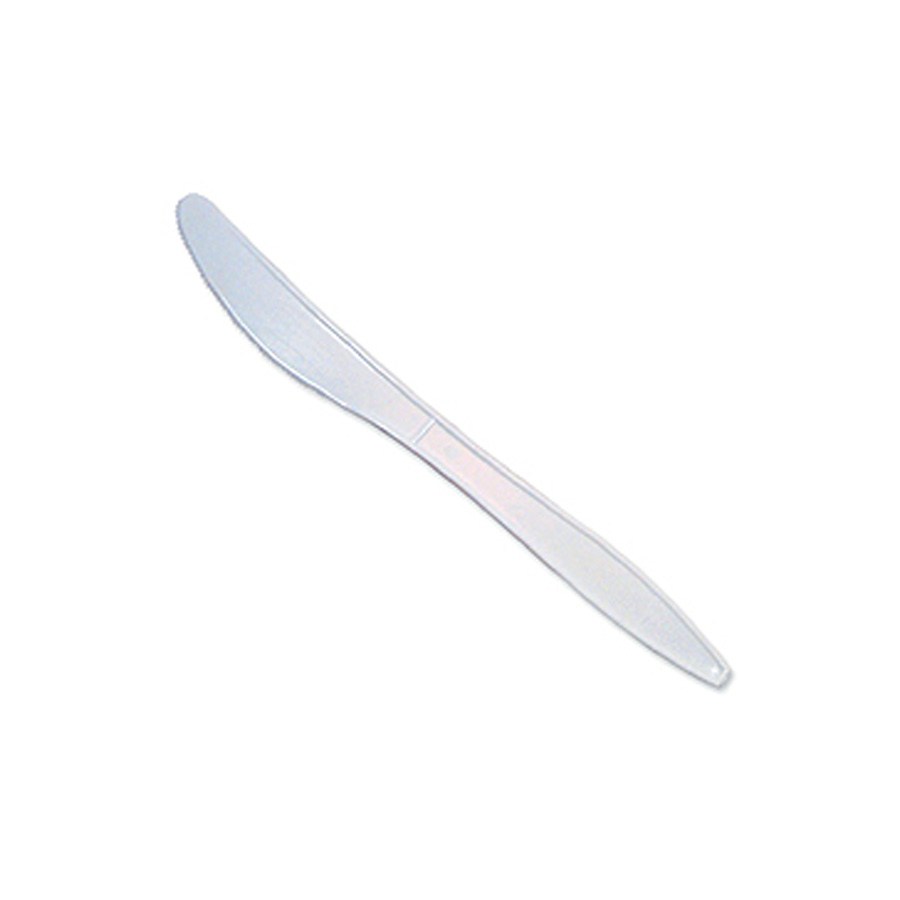 White Knives Medium Duty Plastic 165mm (1000)