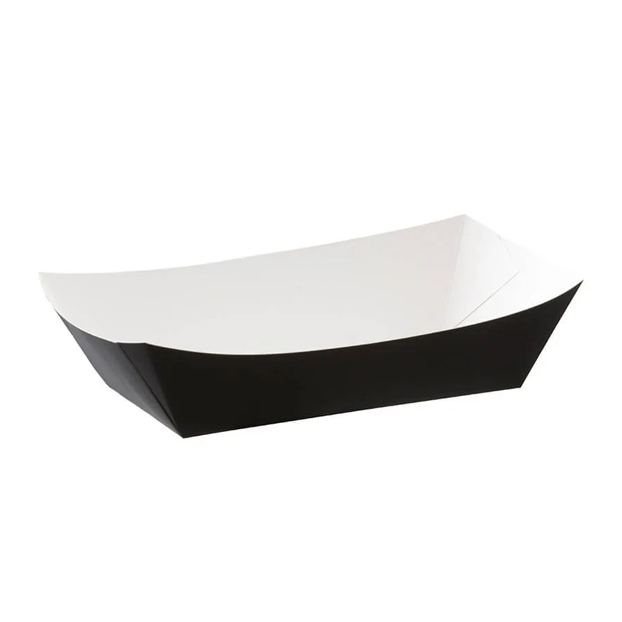 Meal Tray Black Large 240 x 175 x 55mm (500)