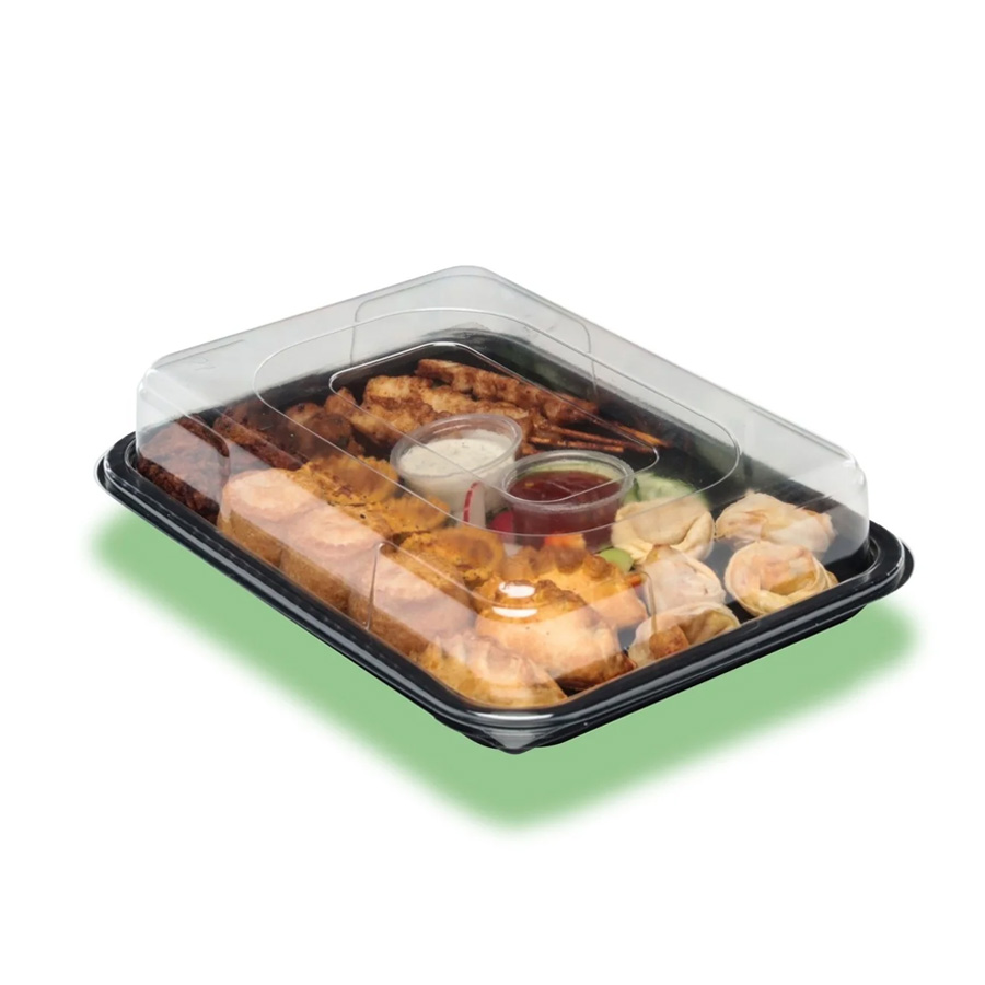 Platter Tray Lid Clear Domed Small 245mm x 345mm (50)