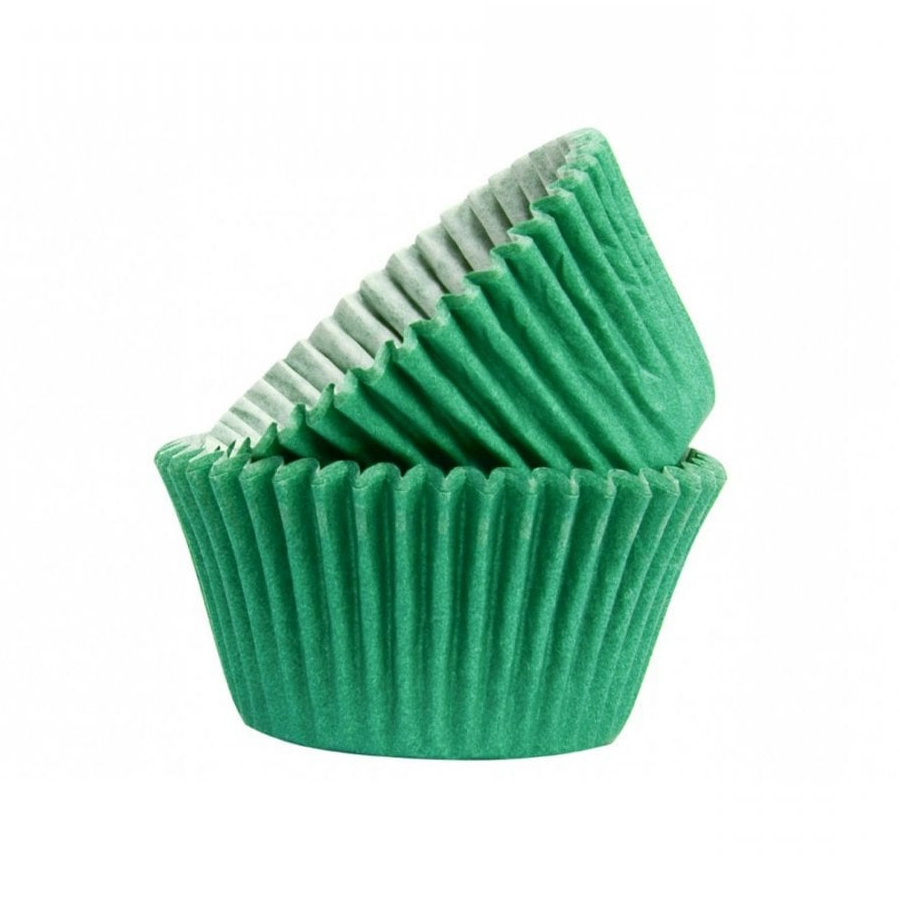 Cupcake Cases Green 65gsm 51 x 38mm (360)