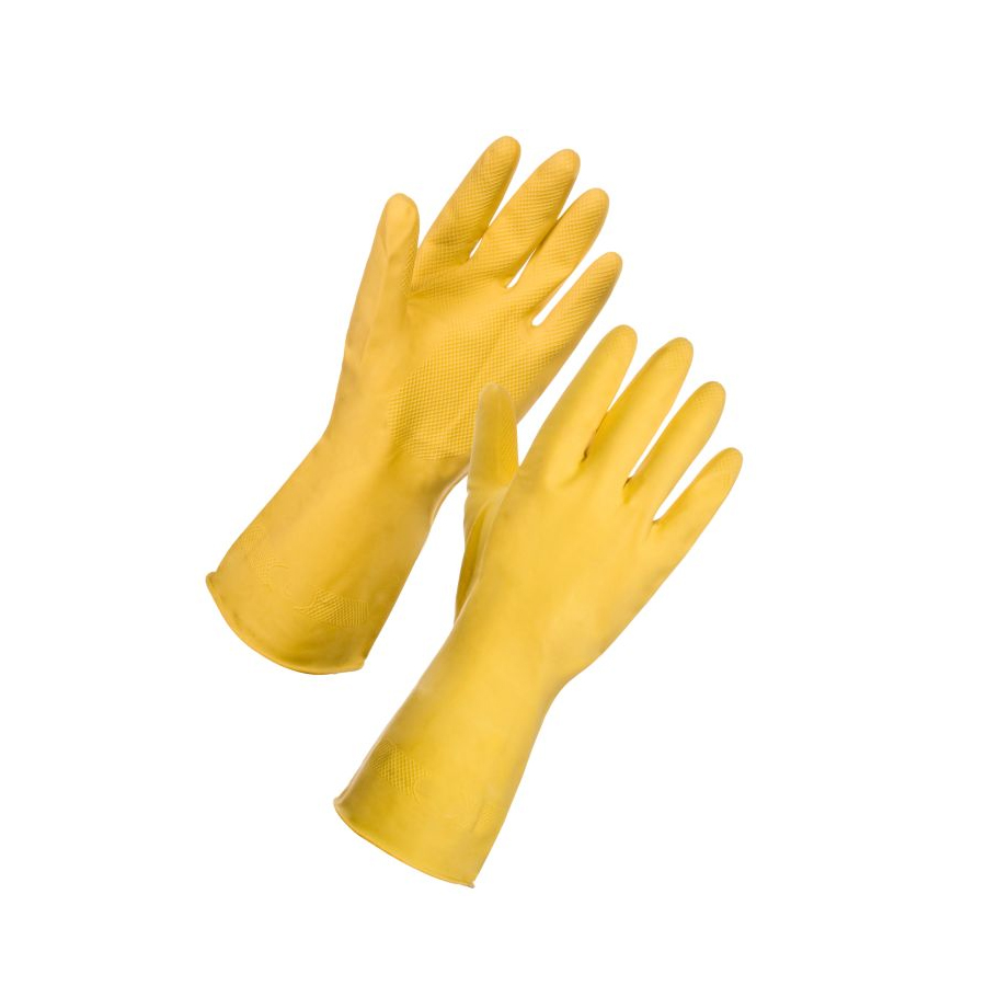 Rubber Gloves Yellow Small (1)