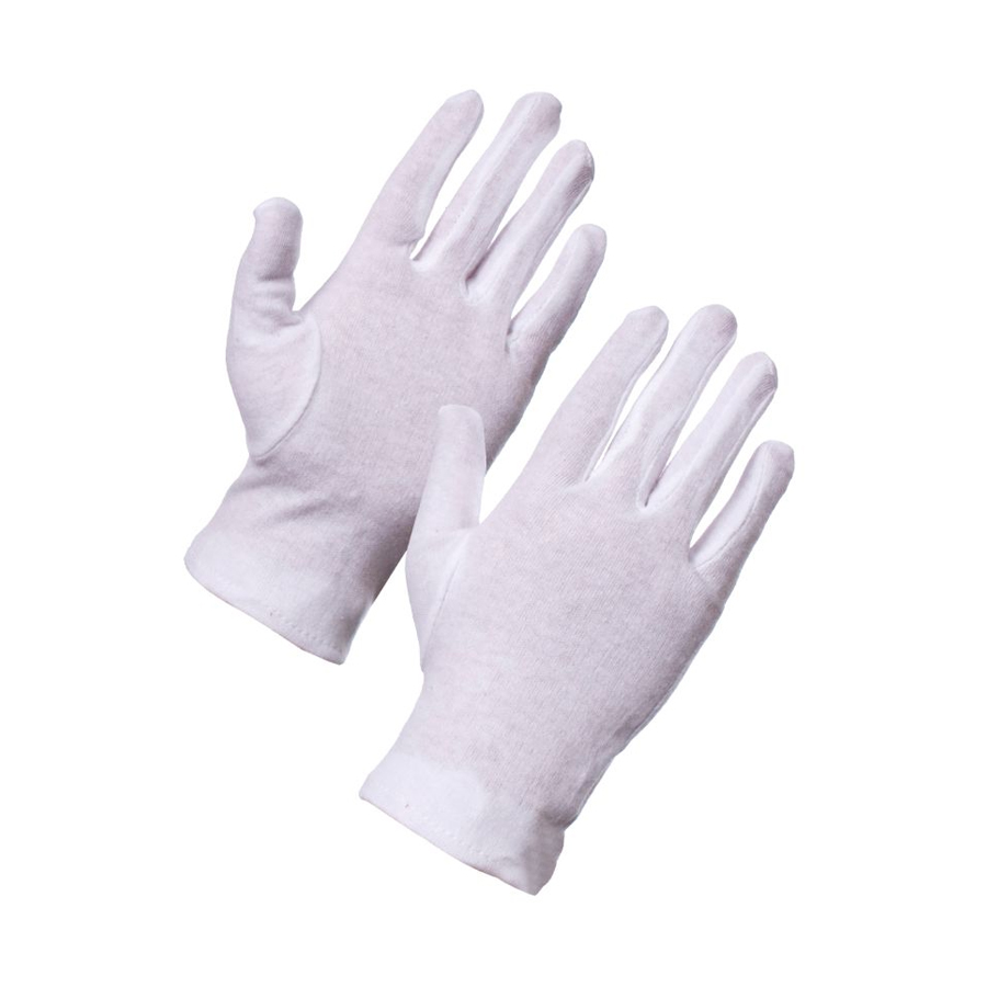 White Cotton Gloves Ladies (1)