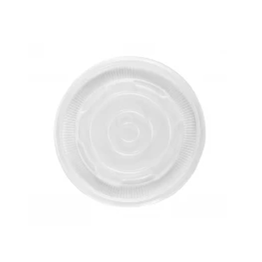 Soup Container Lid Vented Plastic White 8oz-16oz 101mm (500)