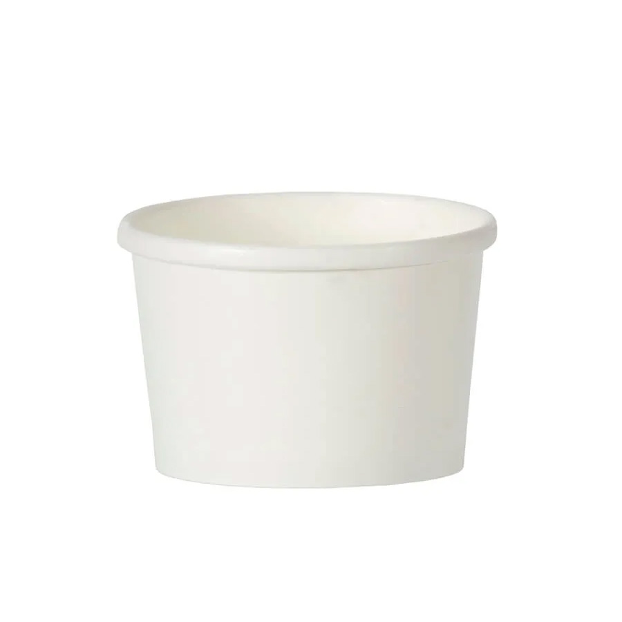 Soup Container Paper Heavy Duty White 8oz 237ml (500)