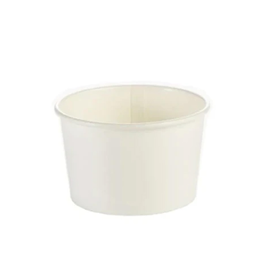 Soup Containers Paper Heavy Duty White 8oz 250ml (500)