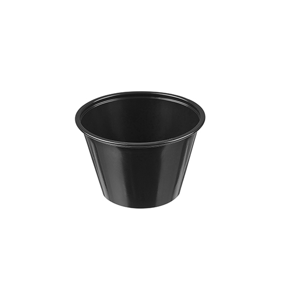 Portion Pot Black PP 4oz (2400)