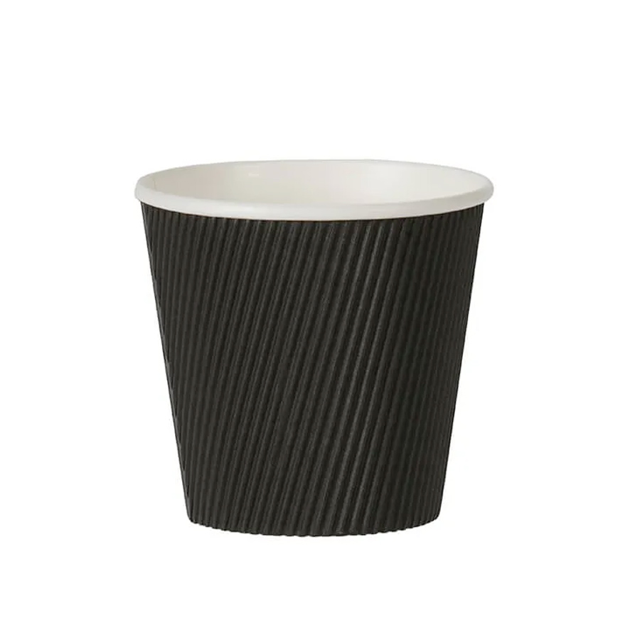 Ripple Pot Black 19oz 114mm (500)