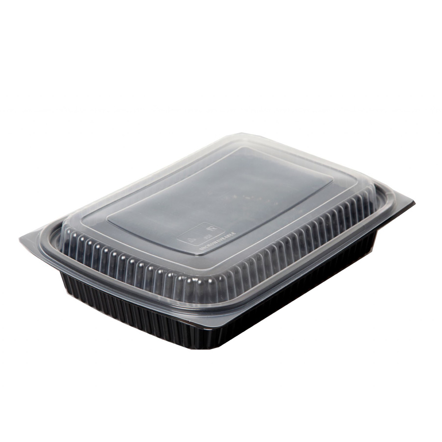 Microwaveable Clear Lid For Food Container 1250cc  (260)