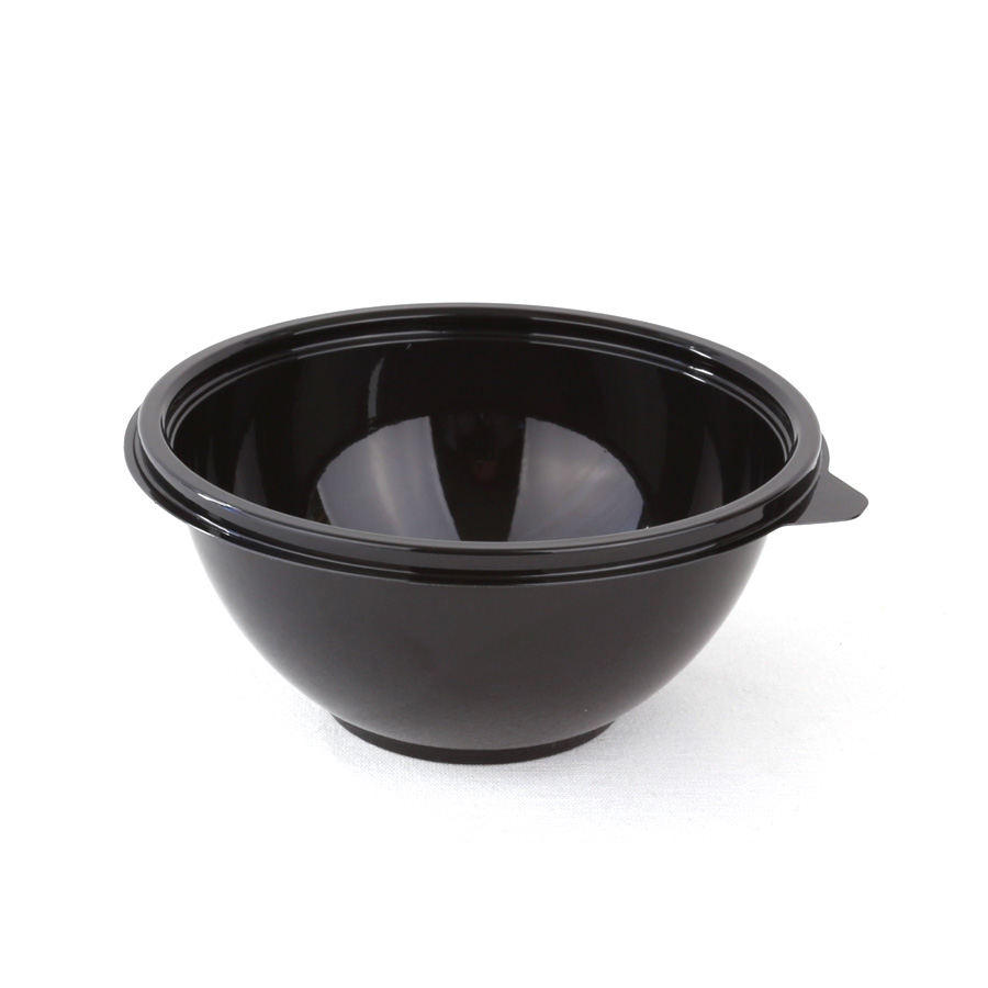 Salad Bowl Black 500ml 14 x 6cm (500)