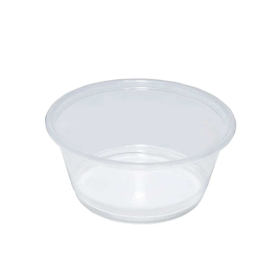 Portion Control Tub PP Clear 3.25oz 76mm (2500)