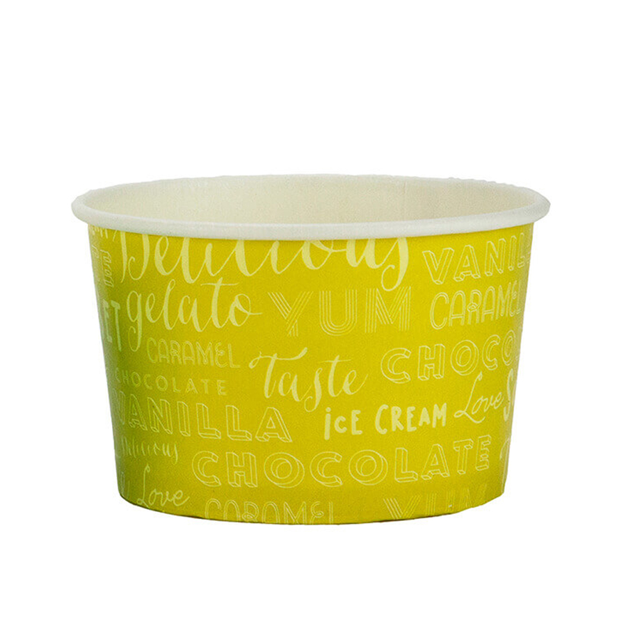 Ice Cream Tub Melody 3 Scoop 8oz (1000)