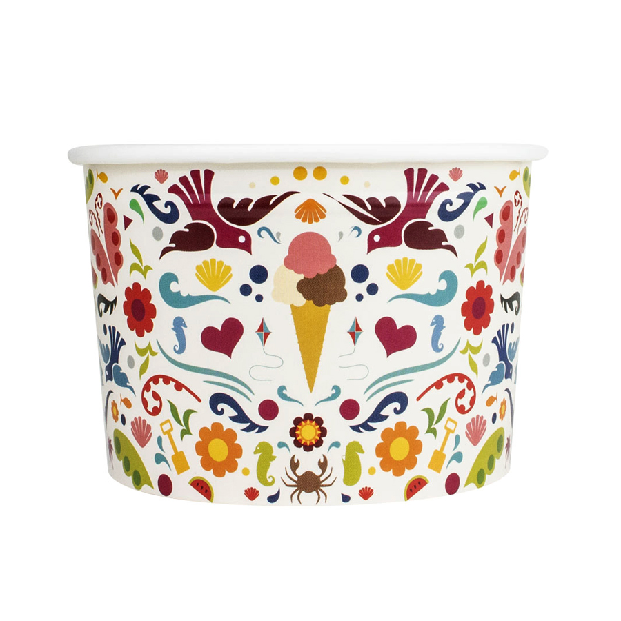 Ice Cream Tub Love Summer 3 Scoop 285ml (960)