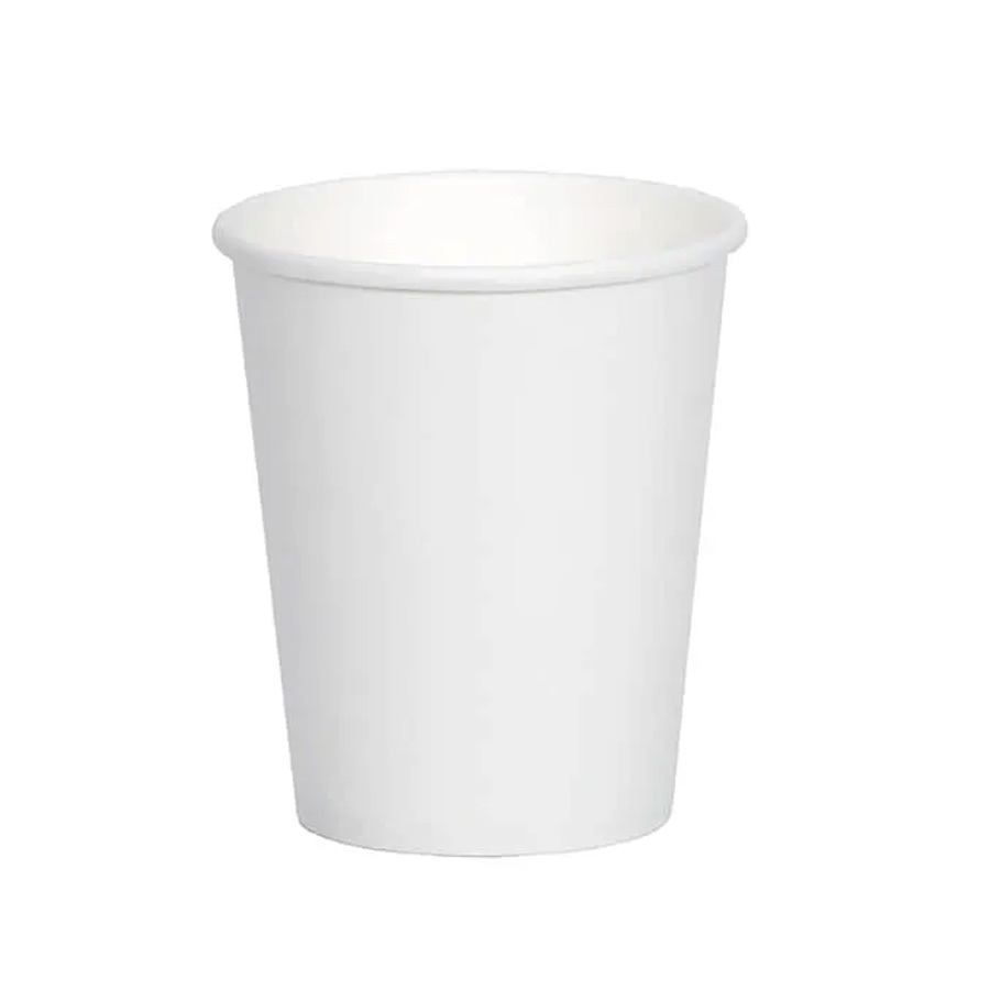 Single Wall Hot Cup White 12oz 355ml (1000)