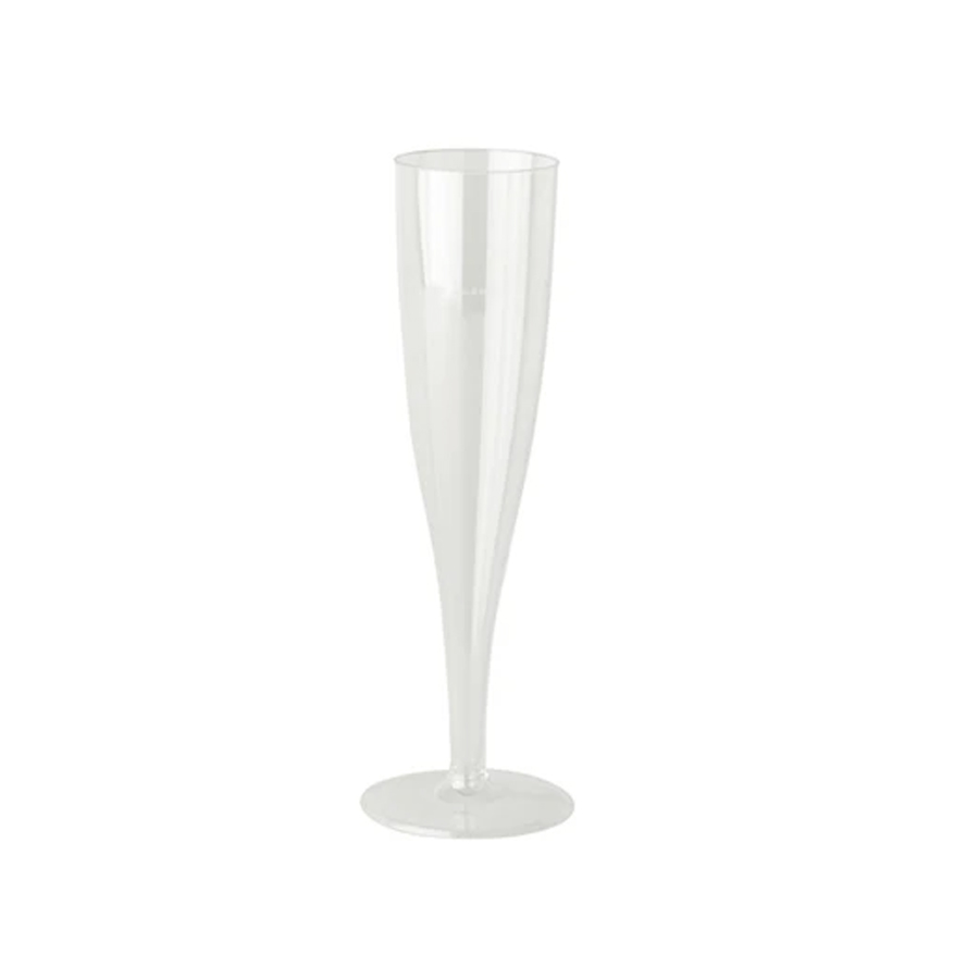 Champagne Flutes Clear 6oz Lined at 100ml (100)