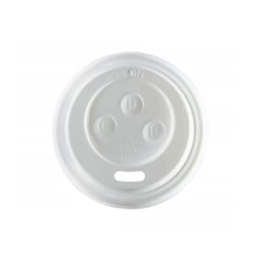 Lid Domed Travel Sip White 4oz (1000)