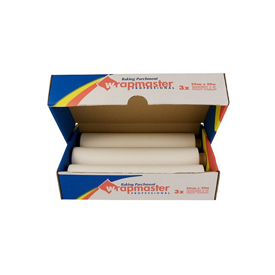 Baking Parchment Refills Wrapmaster 12" 30cm 50m (3)