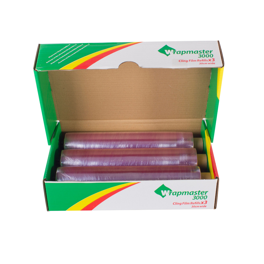 Cling Film Refills Wrapmaster 12" 30cm 300m (3)