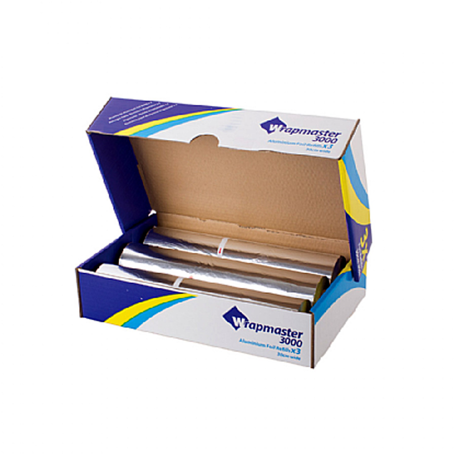 Catering Foil Refills Wrapmaster 12" 30cm x 90m (3)