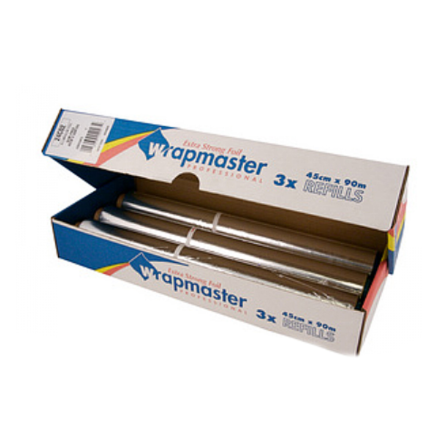 Catering Foil Refills Wrapmaster 18" 45cm x 90m (3)