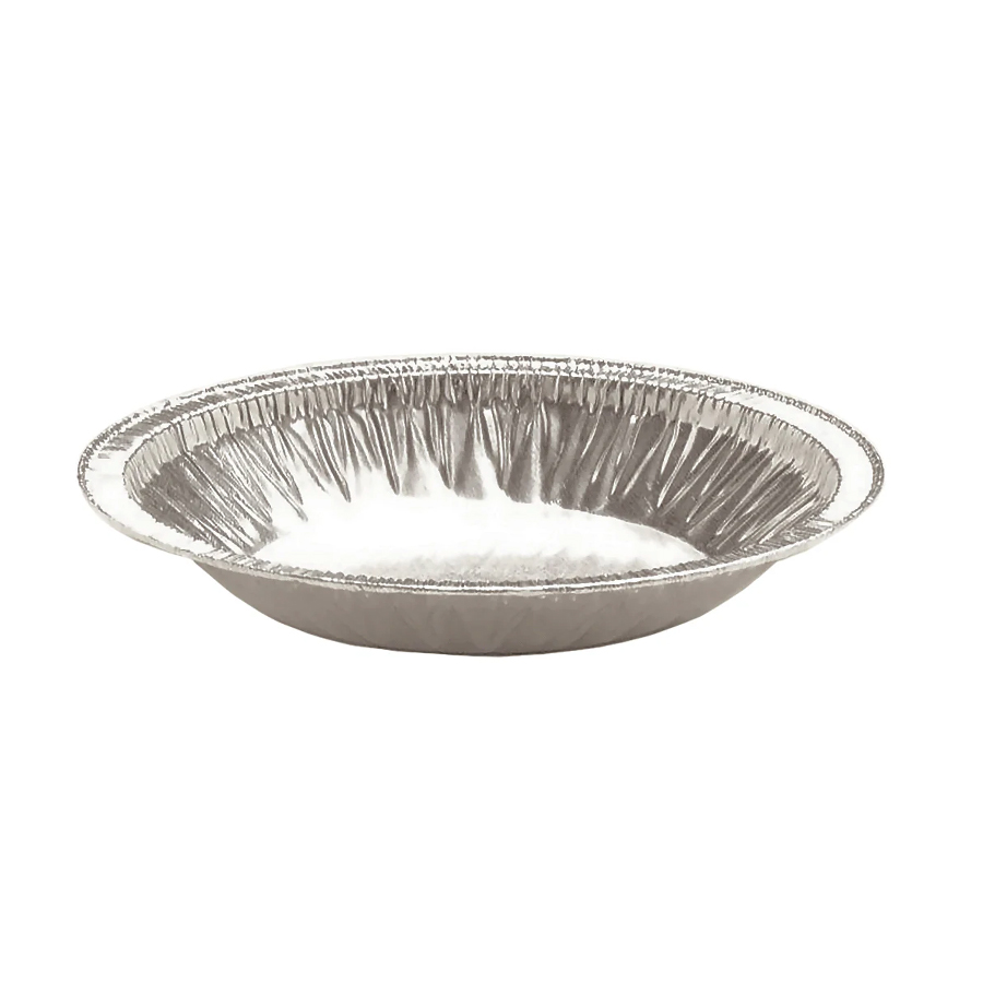 Foil Round Individual Pie Tray 77/68 x 46mm x 11mm (10,000)