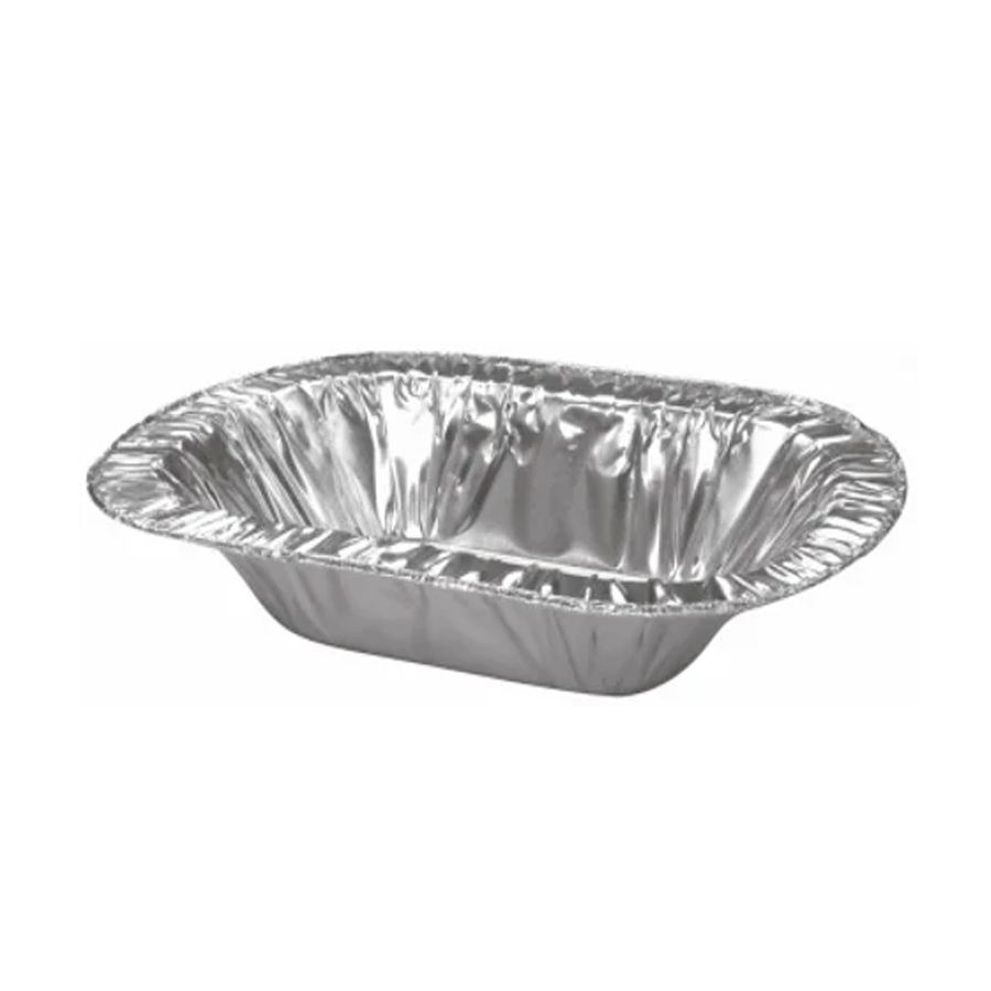 Foil Container Oblong 132 x 100 x 70 D25mm 136ml (2300)