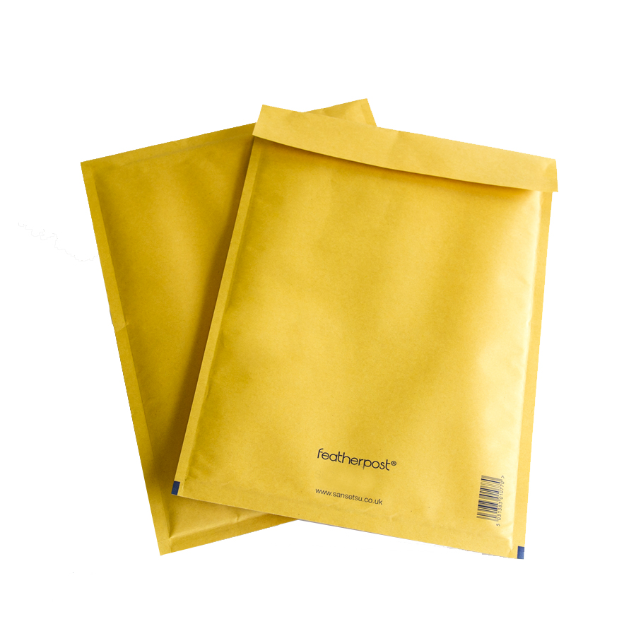 Featherpost Mailing Bag Gold Size G 240 x 335mm (100)