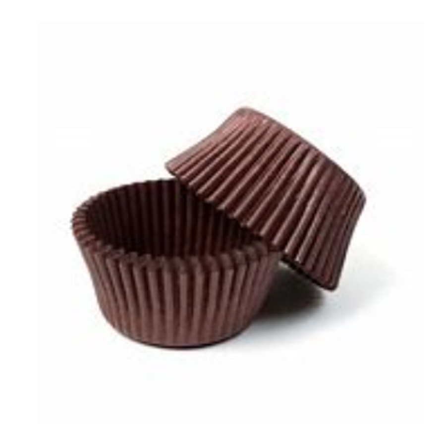 Muffin Case Brown Petit Four 25 x 19mm 43gsm (1000)