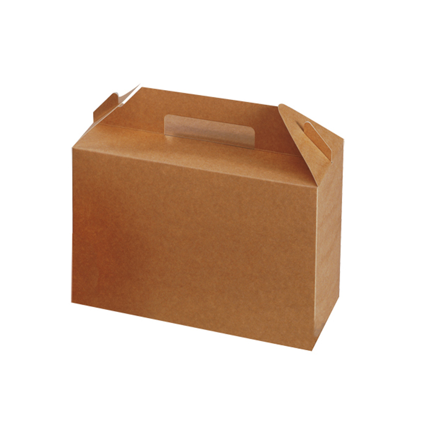 Box Kraft Large Carry Pack 265 x 128 x 180mm (125)