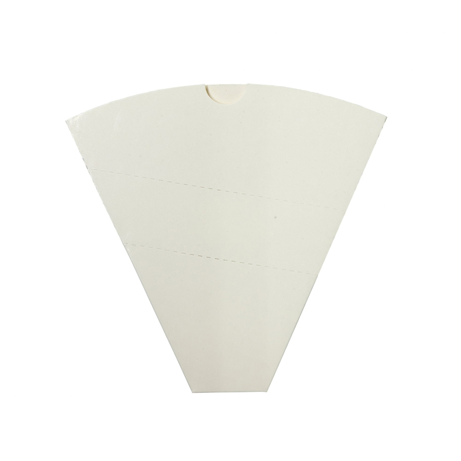 Crepe Cones White 155 x 36 x 148mm (1000)