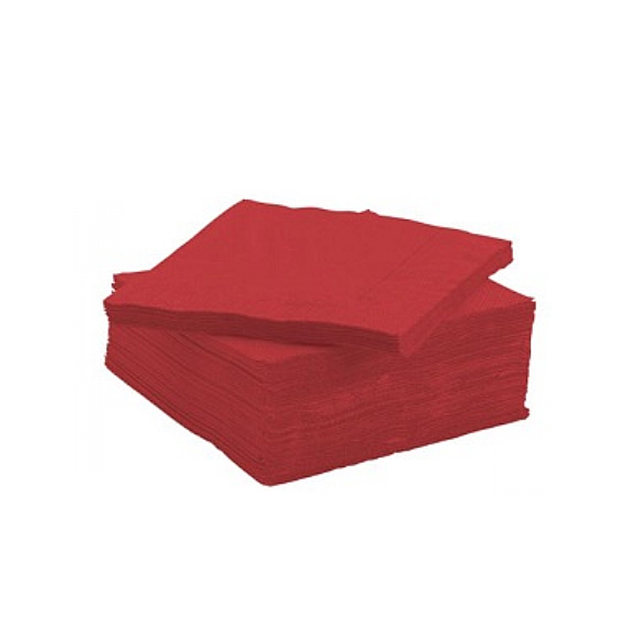 Napkins Red 2ply 33 x 33cm (2000)