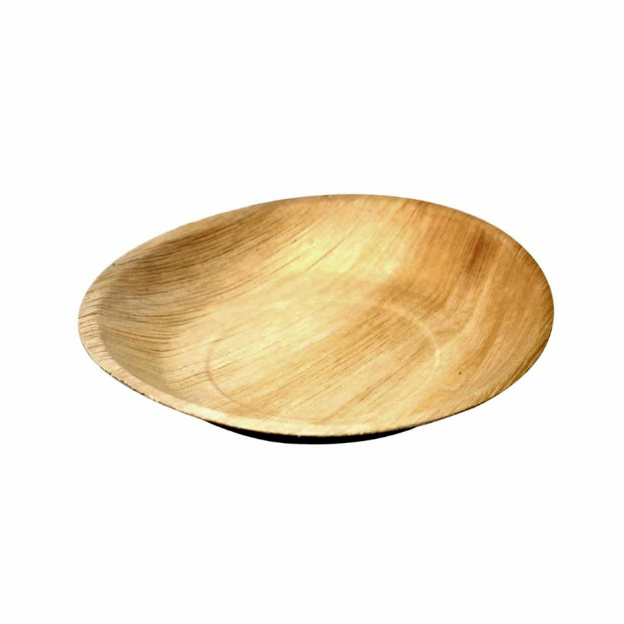 Palm Leaf Plate Round 24cm (100)