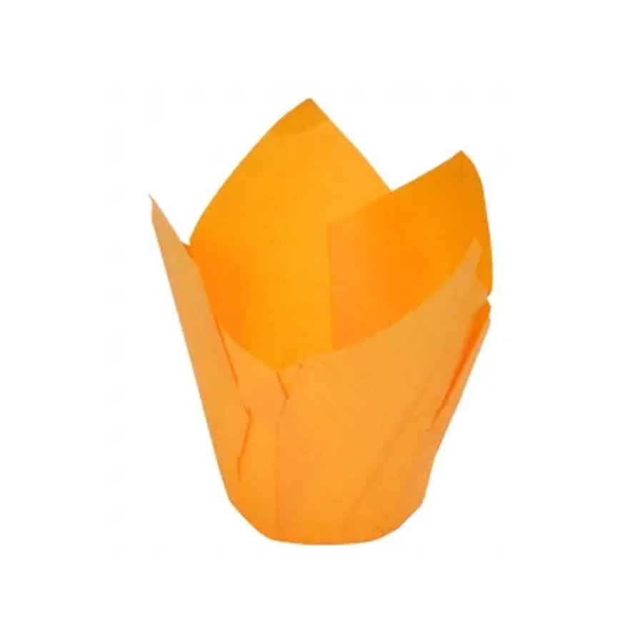 Tulip Muffin Case Orange 175 x 175mm 65gsm (150)