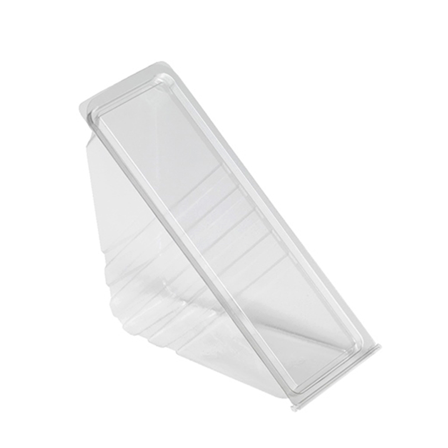 Sandwich Wedge Hinged Triple Fill Clear Plastic 85mm (500)